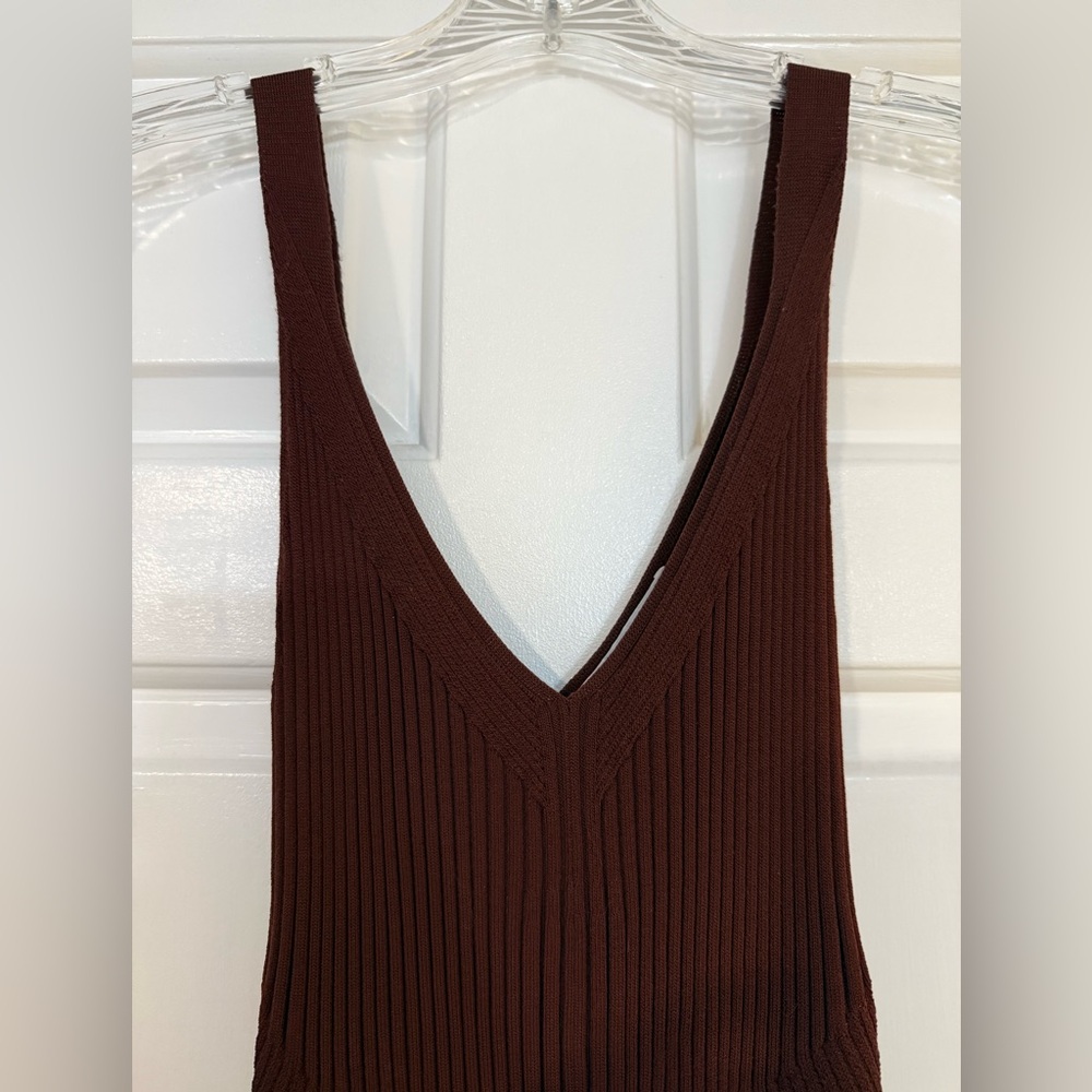 Chocolate Midi Dress - Picture 6 of 9